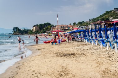Agropoli Beach'te görünümünü