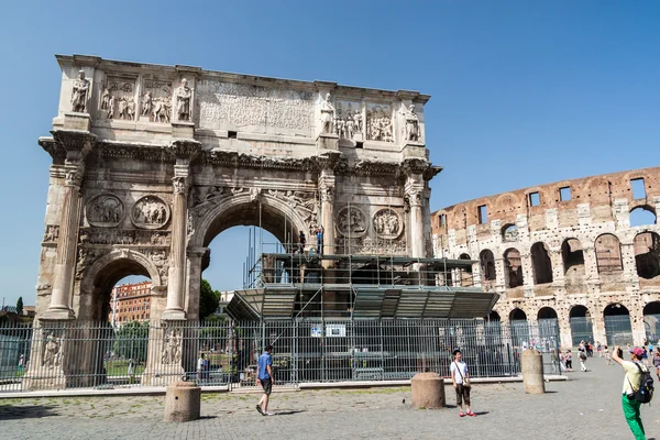 Arch of Constantine i Rom — Stockfoto