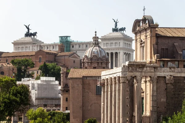 Vista de la ciudad histórica, Roma, Italia —  Fotos de Stock