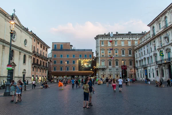 로마에 있는 피아자 나보나 — 스톡 사진