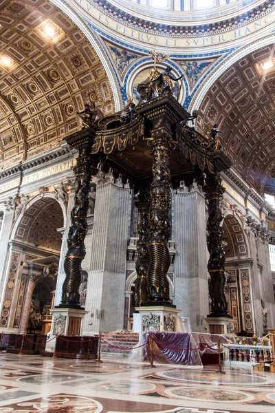 Βασιλική του Αγίου Πέτρου στο Βατικανό — Φωτογραφία Αρχείου