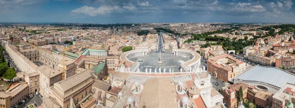 Aerial view of St.Peters Square — Stock Photo, Image