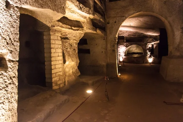 San Gennaro Napoli'de catacombs