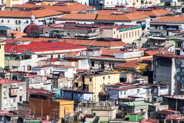 Vista aérea de Nápoles — Foto de Stock