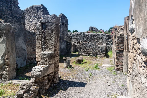 Ruiny starożytnego miasta Pompeje — Zdjęcie stockowe