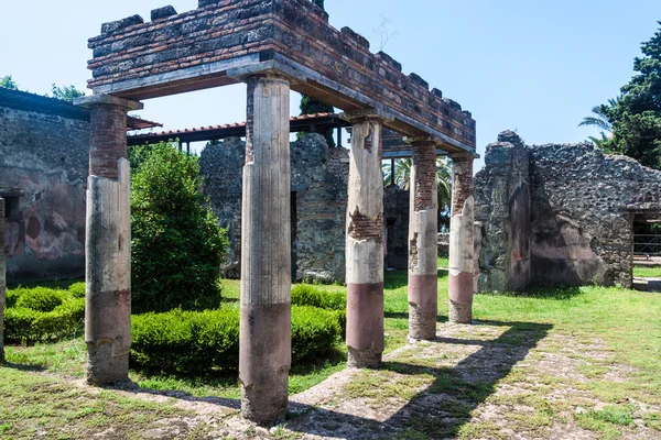 Ruiny starożytnego miasta Pompeje — Zdjęcie stockowe