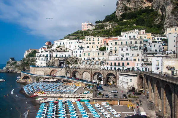 Atrani at Amalfi coast, Italy — Stock Photo, Image