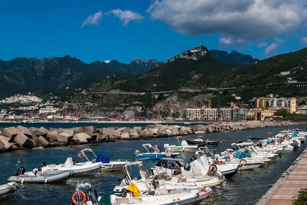 Haven in Salerno — Stockfoto