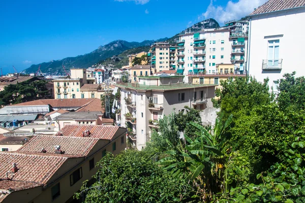Huizen in Salerno — Stockfoto