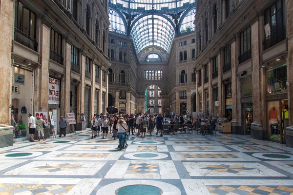 Alışveriş Galerisi Galleria Umberto, Napoli — Stok fotoğraf