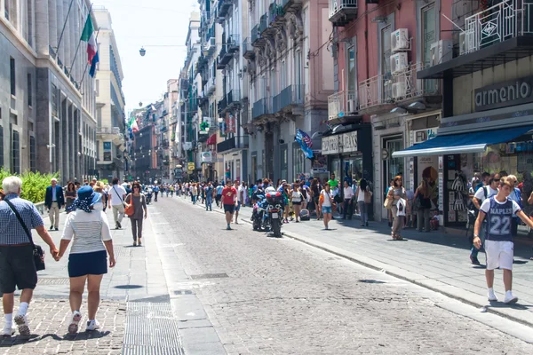 Sokak Tarihi Merkezi, Napoli — Stok fotoğraf