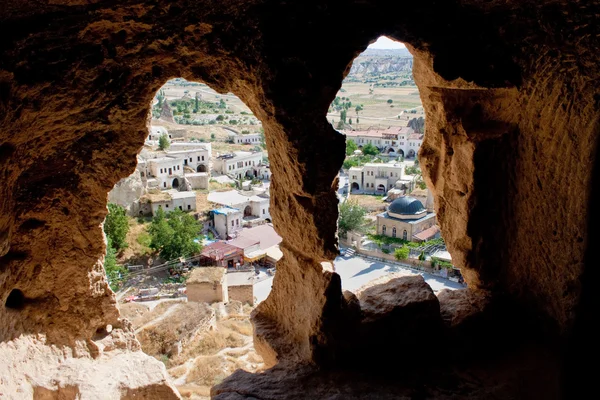 Caverna casa na capadócia — Fotografia de Stock