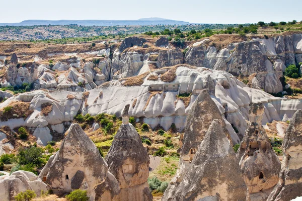 A Cappadocia szokatlan táj — Stock Fotó