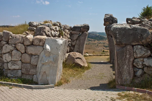 Ruïnes van de oude Hettitische hoofdstad hattusa — Stockfoto