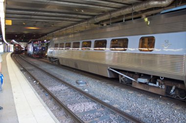 Stokholm Merkez İstasyonu trenleri