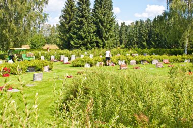 nykoping mezarlıkta