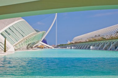 Valencia Sanat ve Bilim Şehri.