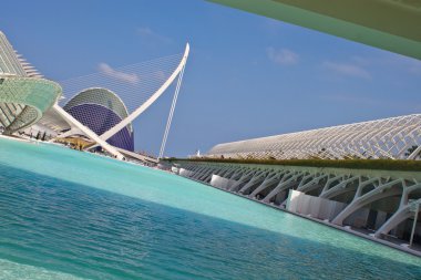 Valencia Sanat ve Bilim Şehri.
