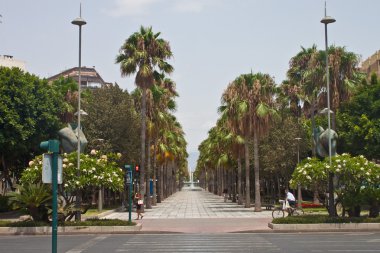 Parkta bir merkezi Almeria