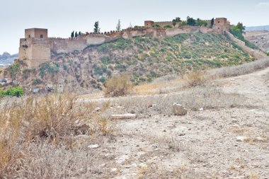 Eski kale Alcazaba Almeria