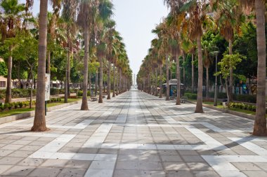 Almeria parkta