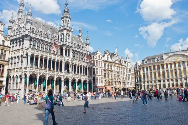 Grand Place, Bruxelas, Bélgica — Fotografia de Stock