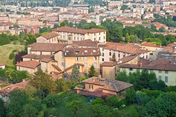 Vista aérea de Bérgamo — Foto de Stock