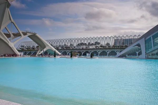 City of Arts and Sciences in Valencia — Stock Photo, Image