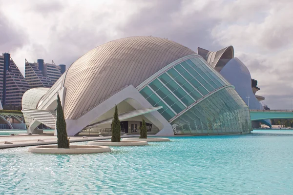 City of Arts and Sciences in Valencia — Stock Photo, Image