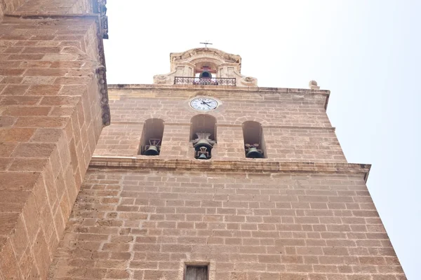 Detalhe de uma igreja em Almeria — Fotografia de Stock