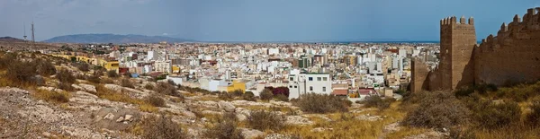 A légi felvétel a Almeria — Stock Fotó