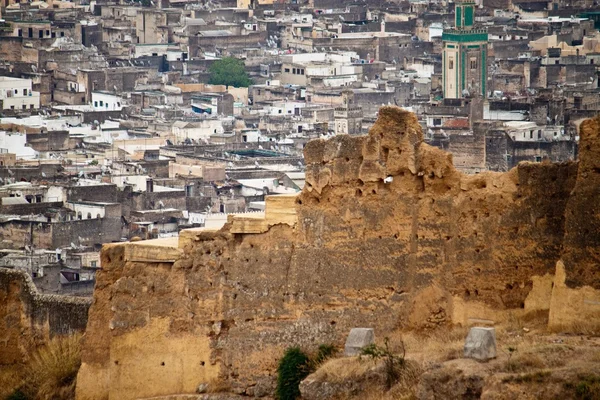 Veduta aerea di Fes — Foto Stock