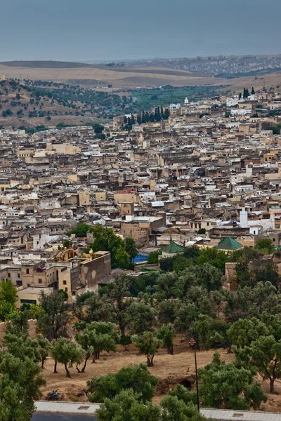 Fes havadan görünümü — Stok fotoğraf