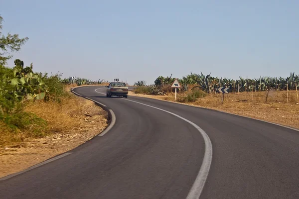 Weg in Marokko — Stockfoto