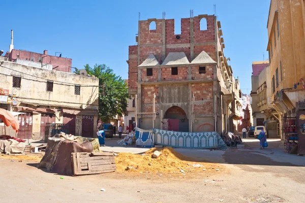 Calle en el centro de Meknes — Foto de Stock