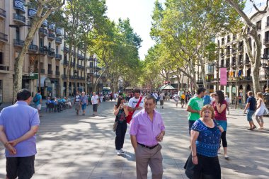 Barcelona 'daki La Rambla