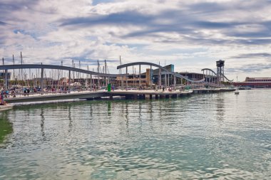 Barselona 'daki rambla del mar