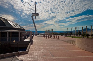  Ünlü Olympic Park Montjuic Barcelona