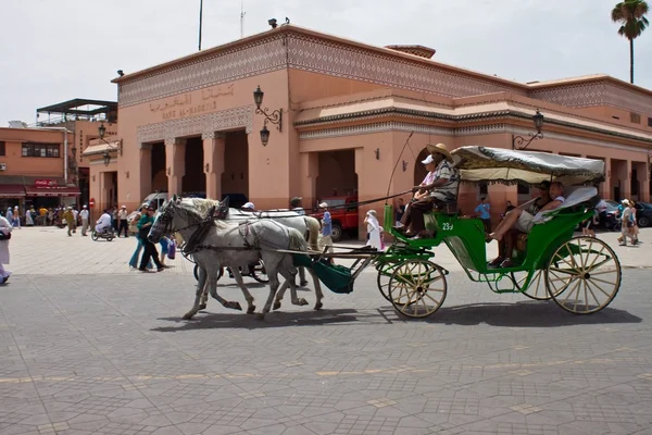 Jema el Fna Square in Marrakesh — Stock Photo, Image