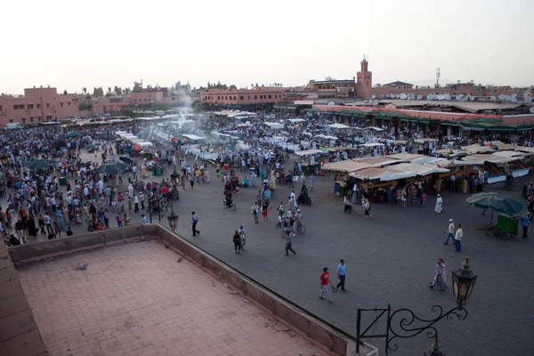 Jamaa el Fna in Marrakesh — Stock Photo, Image