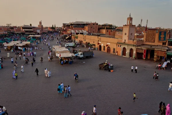 Jamaa el Fna i Marrakech — Stockfoto