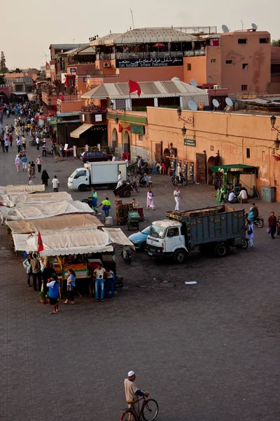 Jamaa el Fna in Marrakesh — Stock Photo, Image