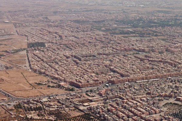 Aerial view of Marrakesh — Stock Photo, Image