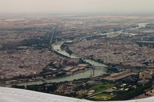 Vista aérea de sevilha — Fotografia de Stock