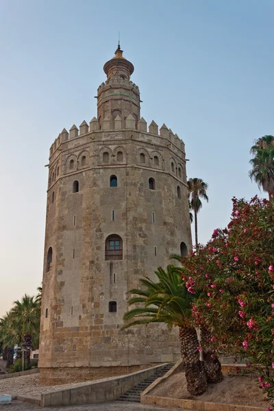 Torre del Oro (Golden Tower) i Sevilla — Stockfoto