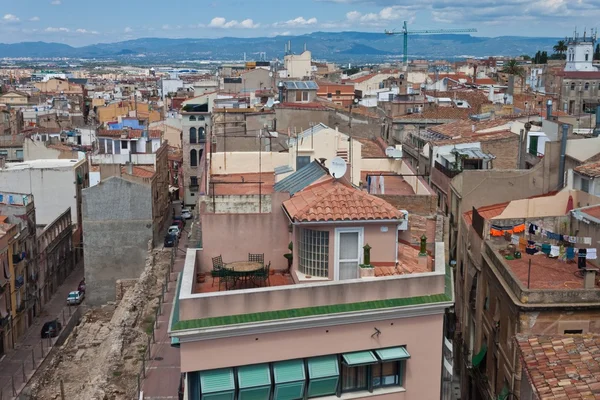 Letecký pohled na Tarragona — Stock fotografie