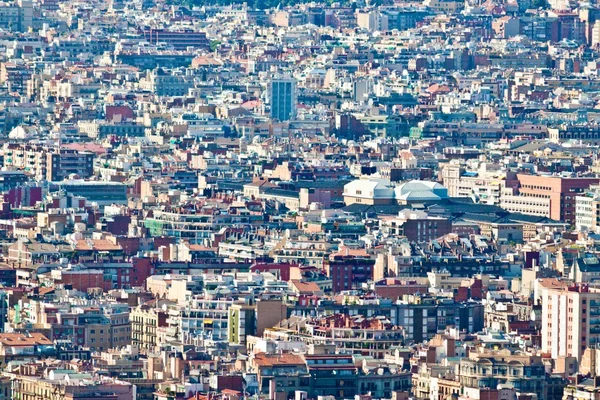 Vue aérienne de Barcelone — Photo