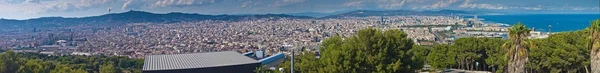 Vista aérea de Barcelona —  Fotos de Stock