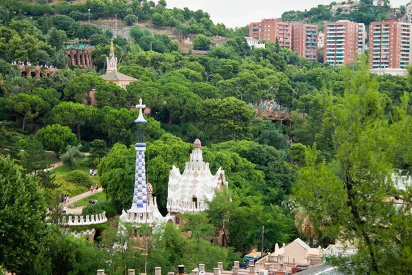 Parku guel w Barcelonie — Zdjęcie stockowe