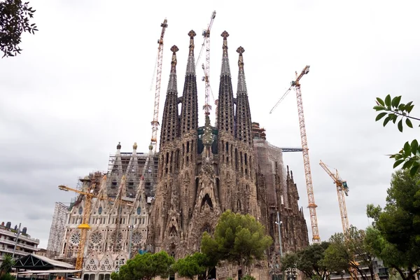 Sagrada Familia en Barcelona — Foto de Stock